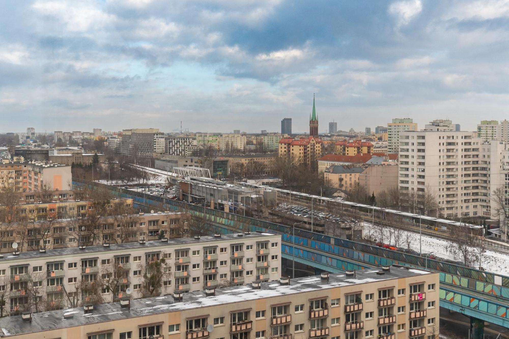 Apartamenty Wola Tower Warsaw Luaran gambar